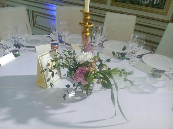 Оформление свадебного зала цветами в Минске